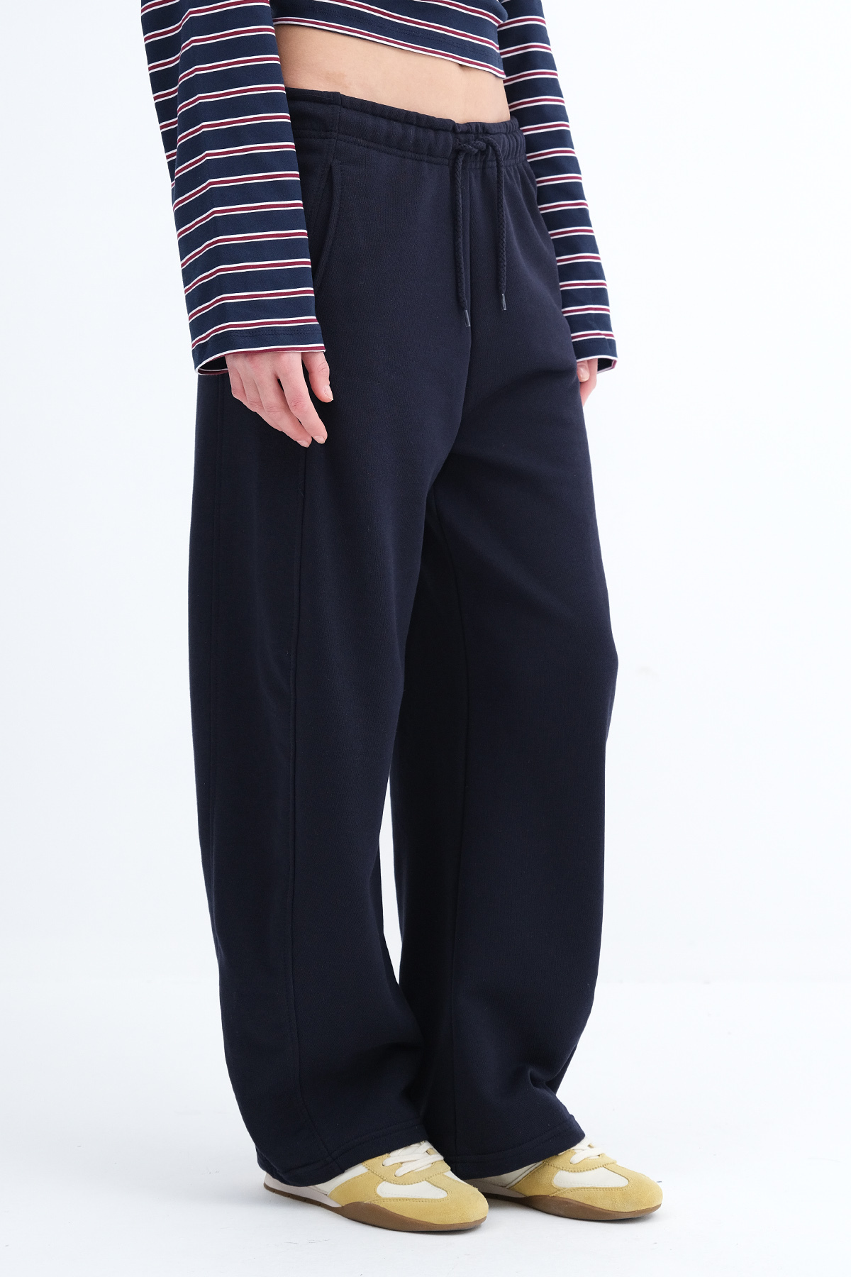 Addax  Cepli Wide Leg Eşofman EŞF10487 - Görsel 5