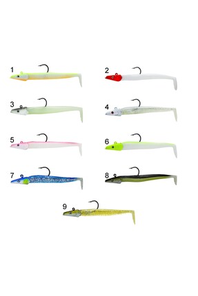 CAPTAIN 3071 Ultimate Sardine 12cm Levrek Silikonu 2'li Suni Yem