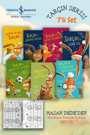 Türkiye İş Bankası Kültür Yayınları Tarçın’ın Maceraları Serisi 7'li Kitap Se...