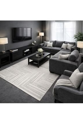 FSN HOME Modern Tasarım, Akrilik, Dokuma Taban, Yolluk, Mutfak, Salon Halısı