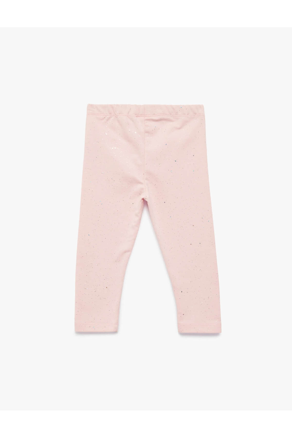 Koton Sim Detaylı Pembe Kız Bebek Tayt 6SMG40001AK fotoğrafı 3 (önizleme)