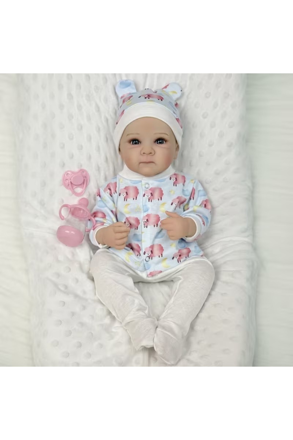 LunaDefano 48 CM Full Vinil Reborn Bebek Lara Su – Banyo