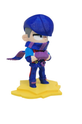 Uztech Edgar Figürü (Tek Parça Renkli Üretim) - Brawl Stars Koleksiyonu