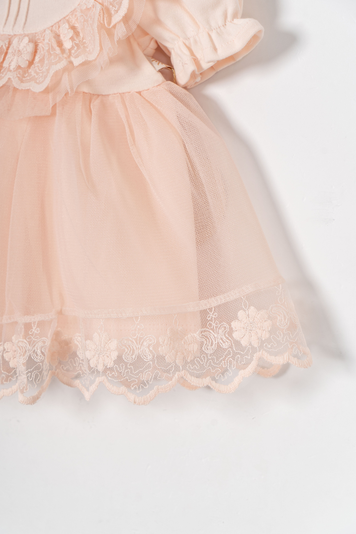 Miniday Baby Kız Bebek Mevlütlük Elbise Yazlık Bandanalı Dantelli Yeni Doğan Hastane Çıkışı Gelinlik Abiye 4010 fotoğrafı 3 (önizleme)