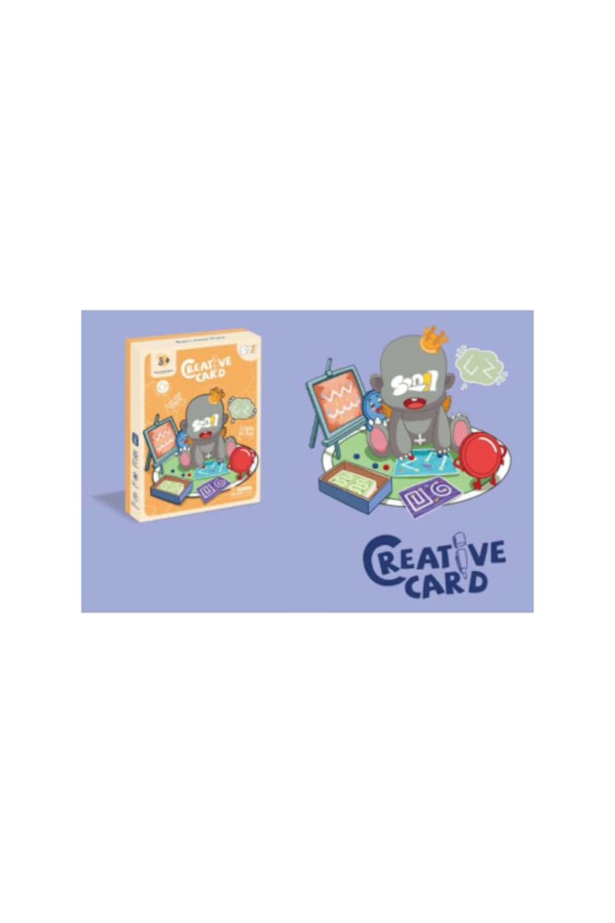 PlayFun Творческа книга – образователен комплект за деца от 3 години, с ...