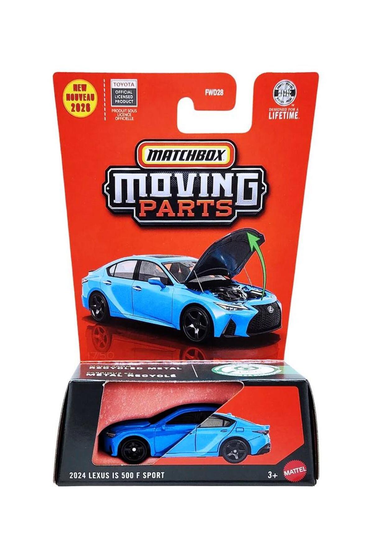 HOT WHEELS Matchbx 2026 1:64 Arabalar 2024 LEXUS IS 500 F SPORT