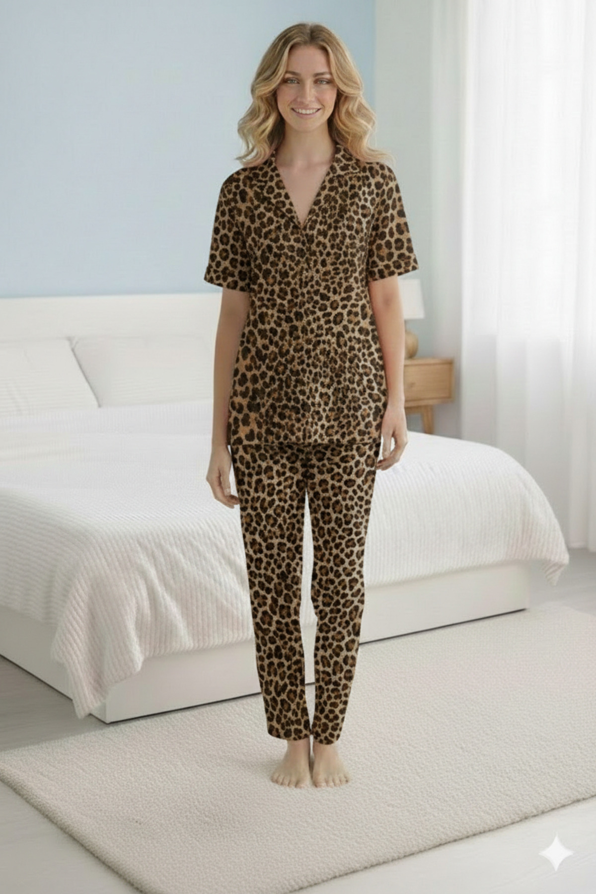 BaabaKids Kadın Şık Gecelik Takım