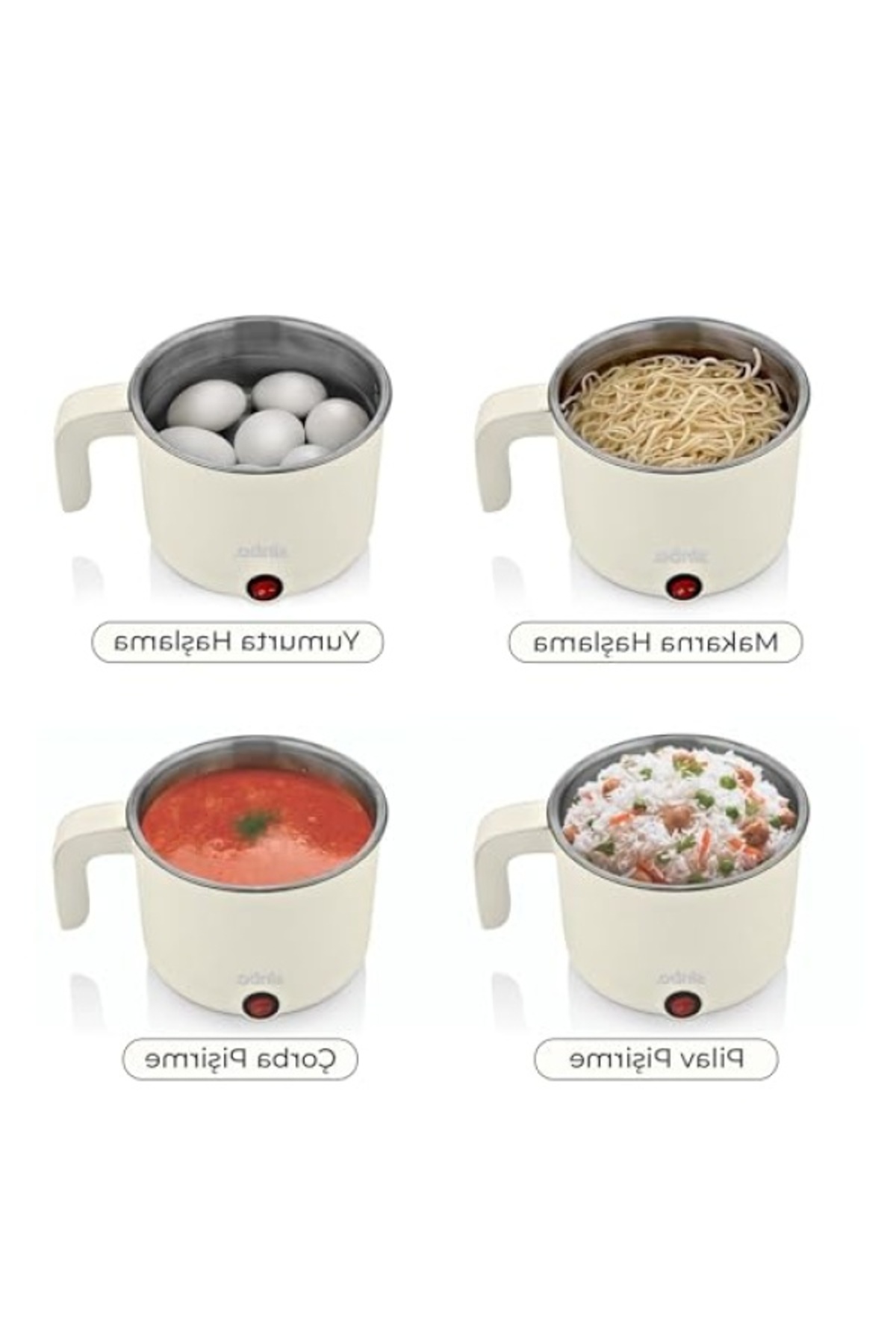 markentegra Çok Fonksiyonlu Buharlı Pişirici, 1 Litre Kapasite fotoğrafı 3 (önizleme)