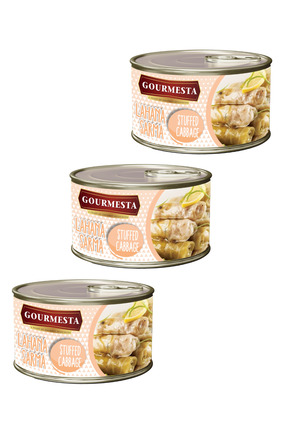 GOURMESTA Çınar Food 400 G Lahana Sarma Konservesi x 3 Adet