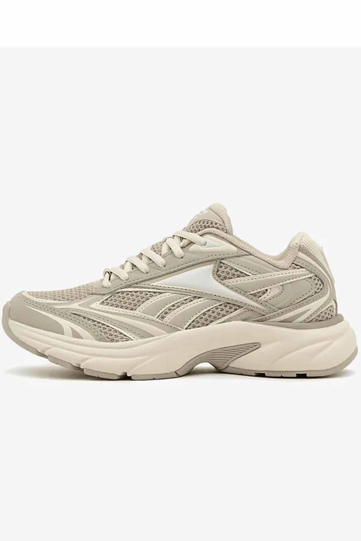 Reebok  BELWAVE Kadın Bej Spor Ayakkabı - Hafif Taban Günlük Sneaker - Görsel 2