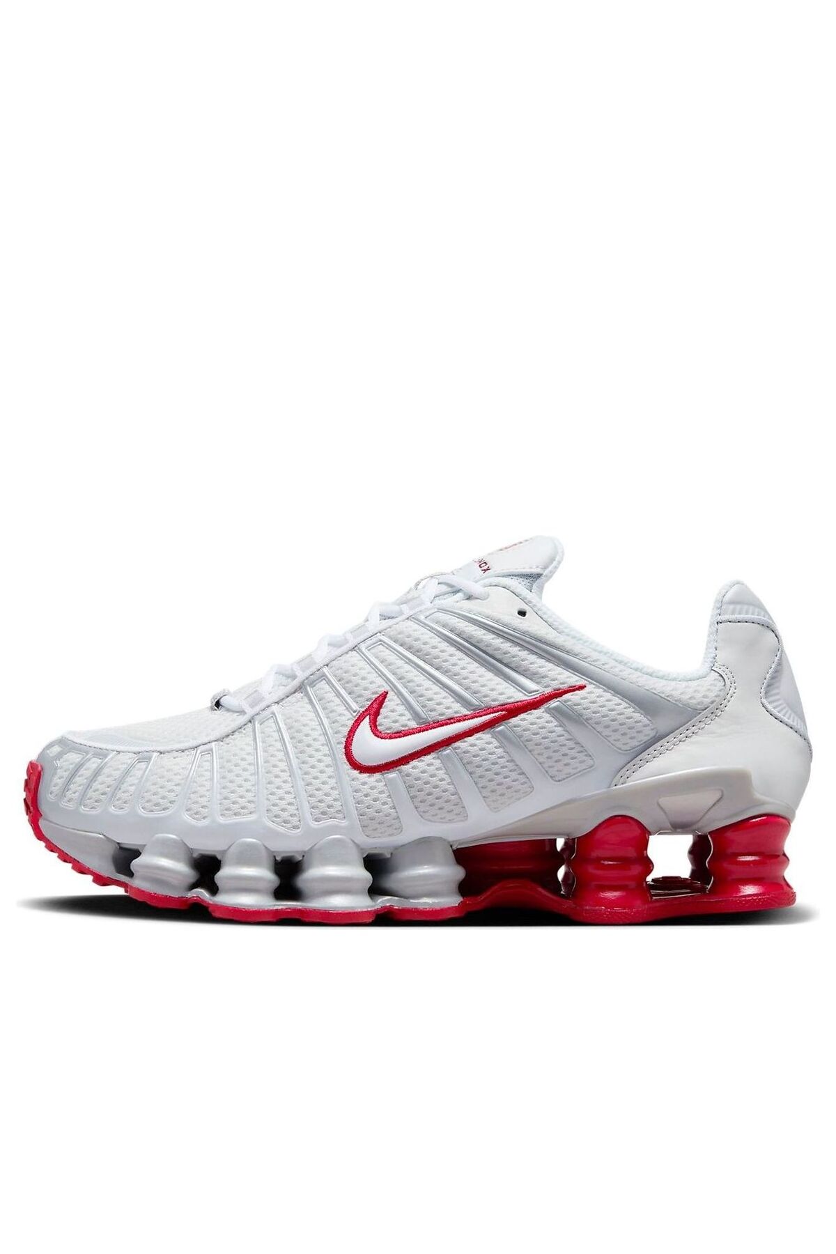 Nike Shox TL Sportswear Kırmızı/Beyaz Spor Ayakkabı - Fiyatı