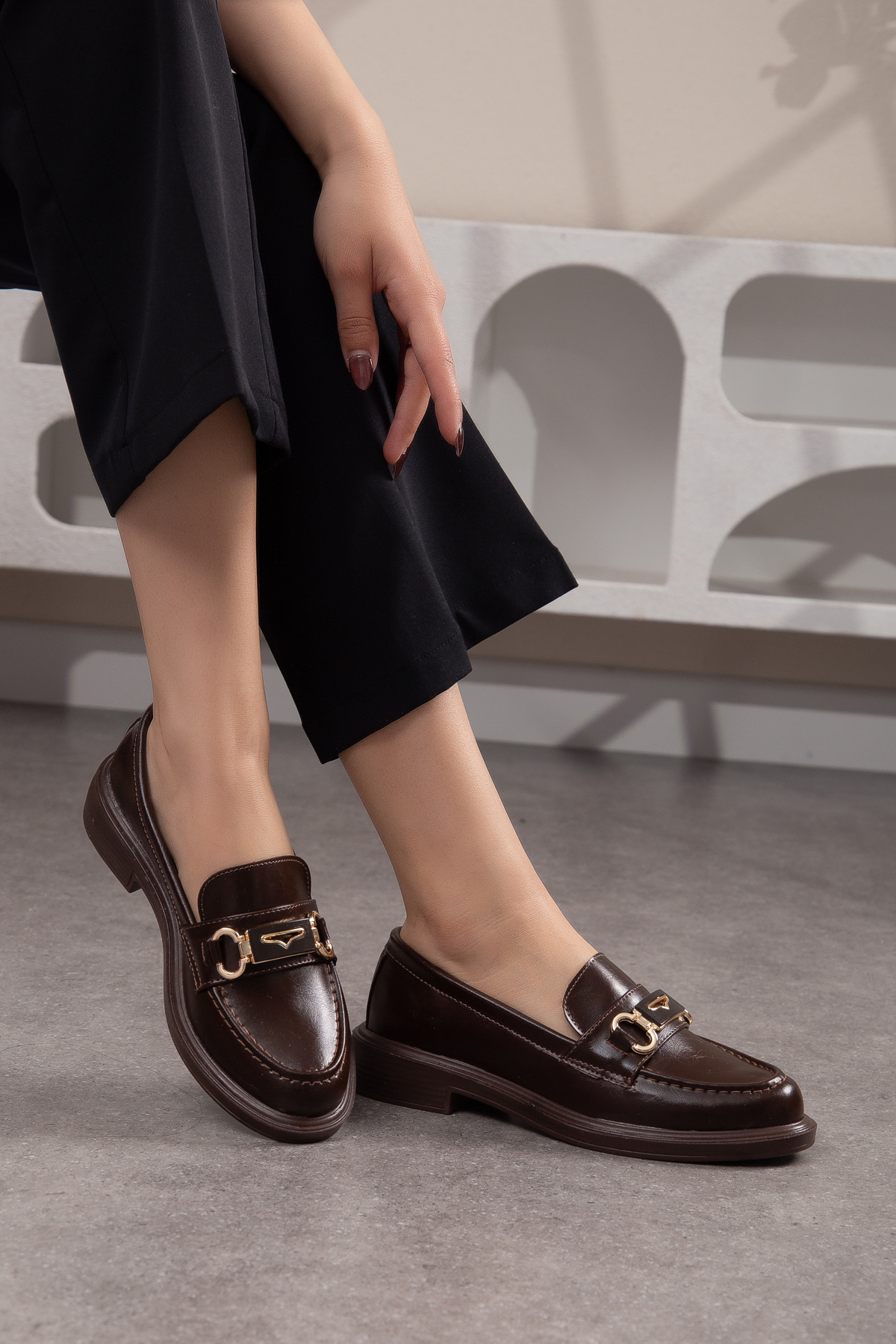 Daxtors D705 Günlük Ortopedik Kadın Loafer Ayakkabı
