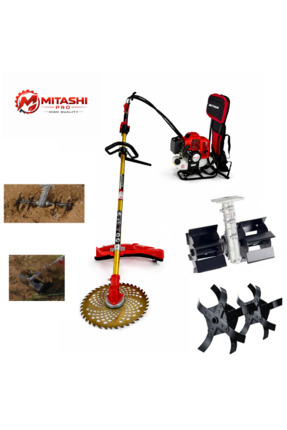 Mitashi Pro Benzinli Sırt Tırpan - Akrep ve Palet Çapalama Aparatları - Full ...