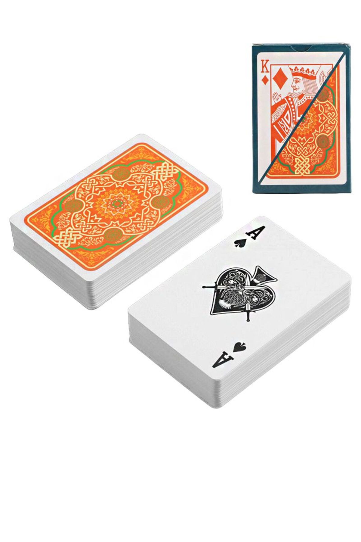 Weather Forecast Kırmızı Pvc Plastik Su Geçirmez iskambil Poker