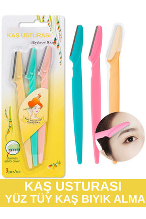 SheMask Yüz Usturası Kadın Tıraş Bıçağı Kaş Usturası Yüz Tüyü Alma Aleti Hass...
