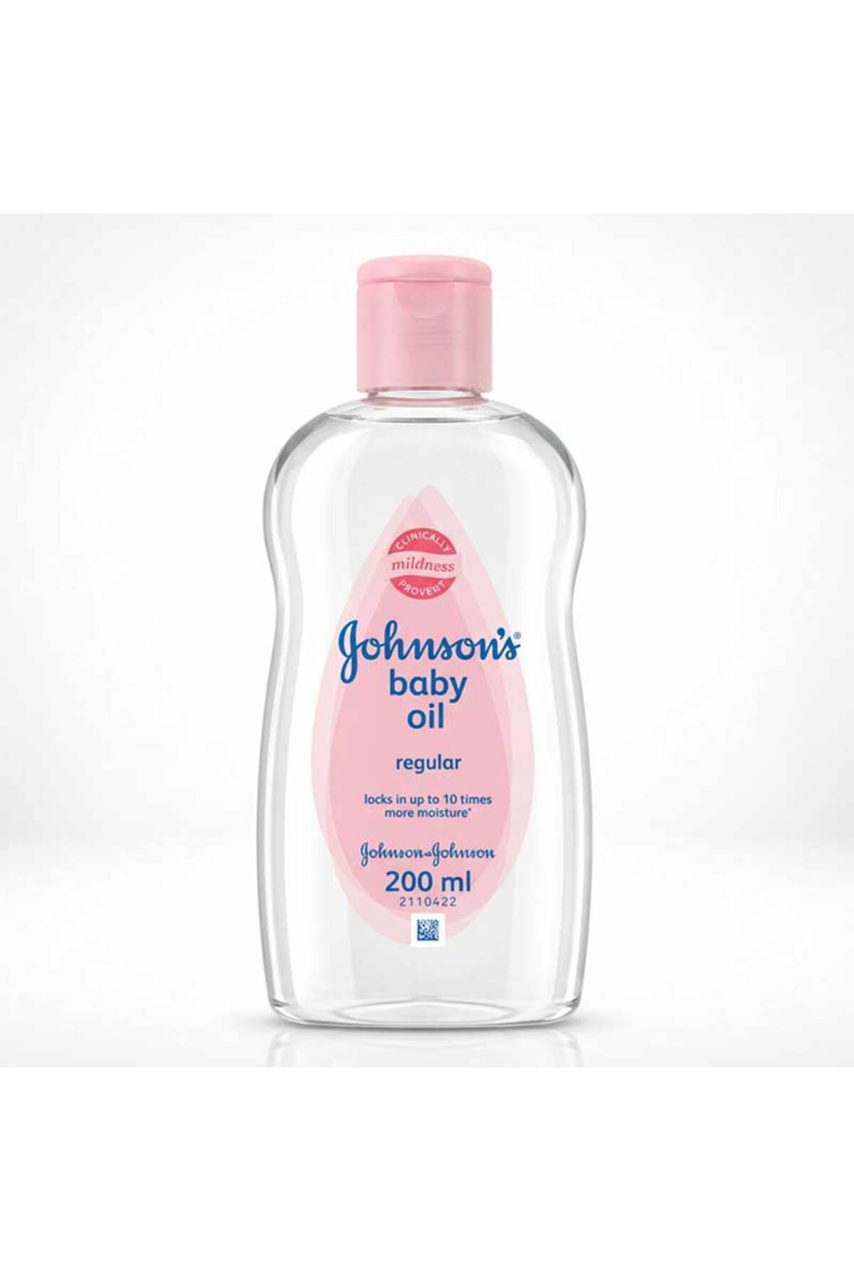Johnson Pure Vitamin E Mineral Base Tear-Free Gentle Baby Hair Oil (200ml)