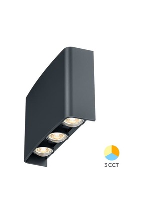 Braytron 3 Renk Modlu iç-dış Mekan LED Duvar Armatürü 3cct BG38-03382 Haiti A...