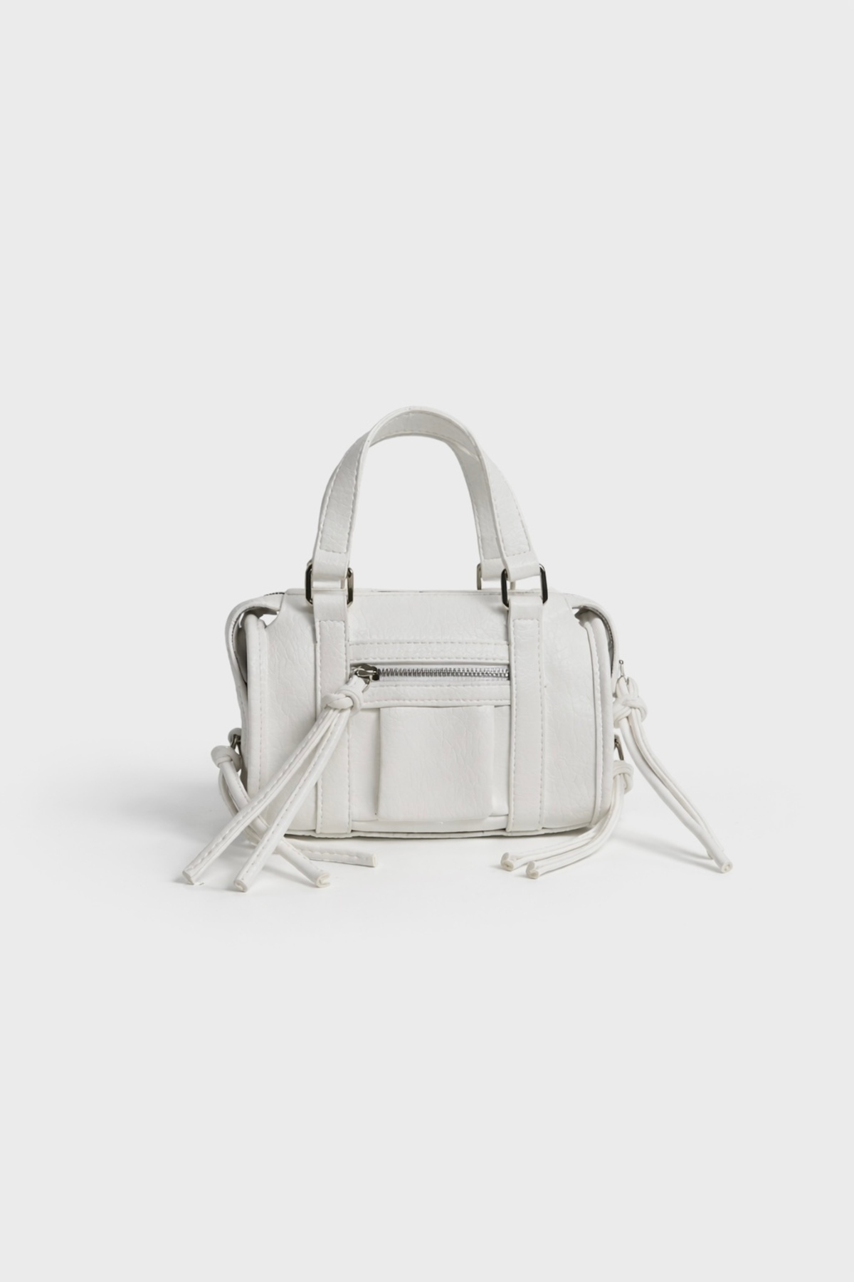 Women's Mini Bowling Bag White