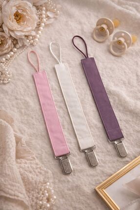 Peppino Emzik Askısı - Emzik Zinciri - Emzik Tutacağı 3'lü Set