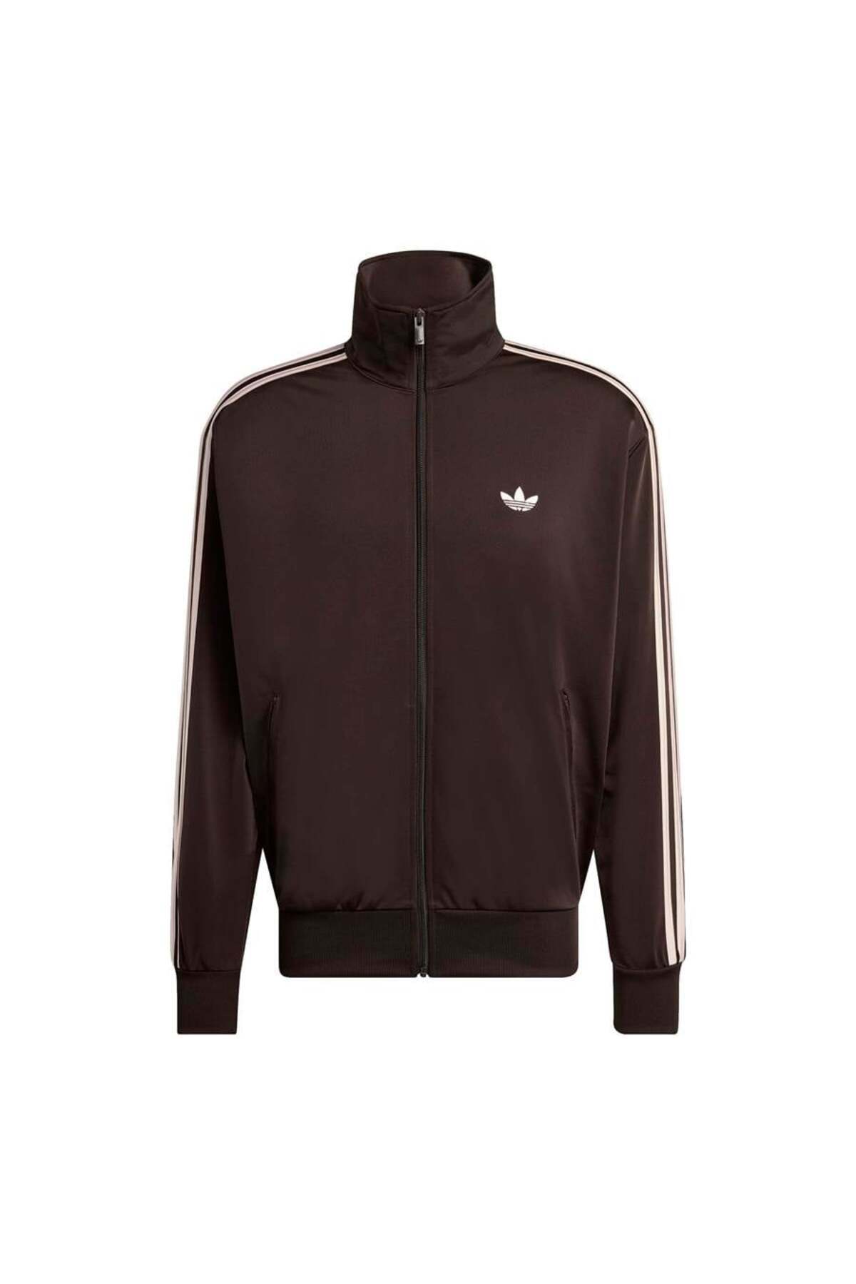 adidas Men's Brown Jacket Firebird Tt Kd8309- Trendyol