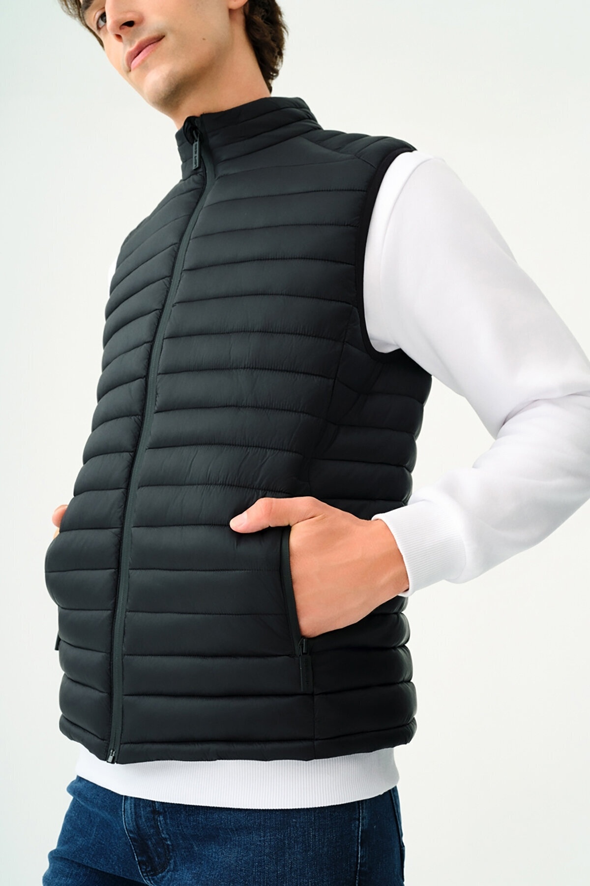 Loft Erkek Yelek Lf2033222 BLACK görsel 5