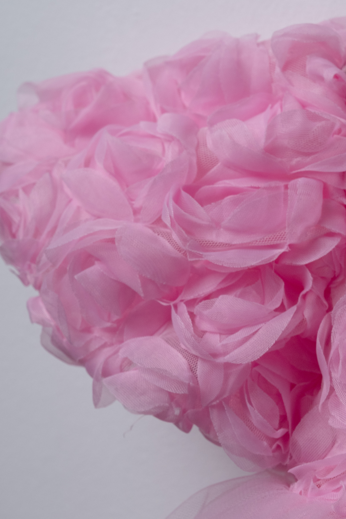 FURYATEX Kız Çocuk Çiçekli Tül Prenses Elbise – 3D Gül Aplikeli Doğum Günü Özel Gün Parti Elbisesi fotoğrafı 5 (önizleme)