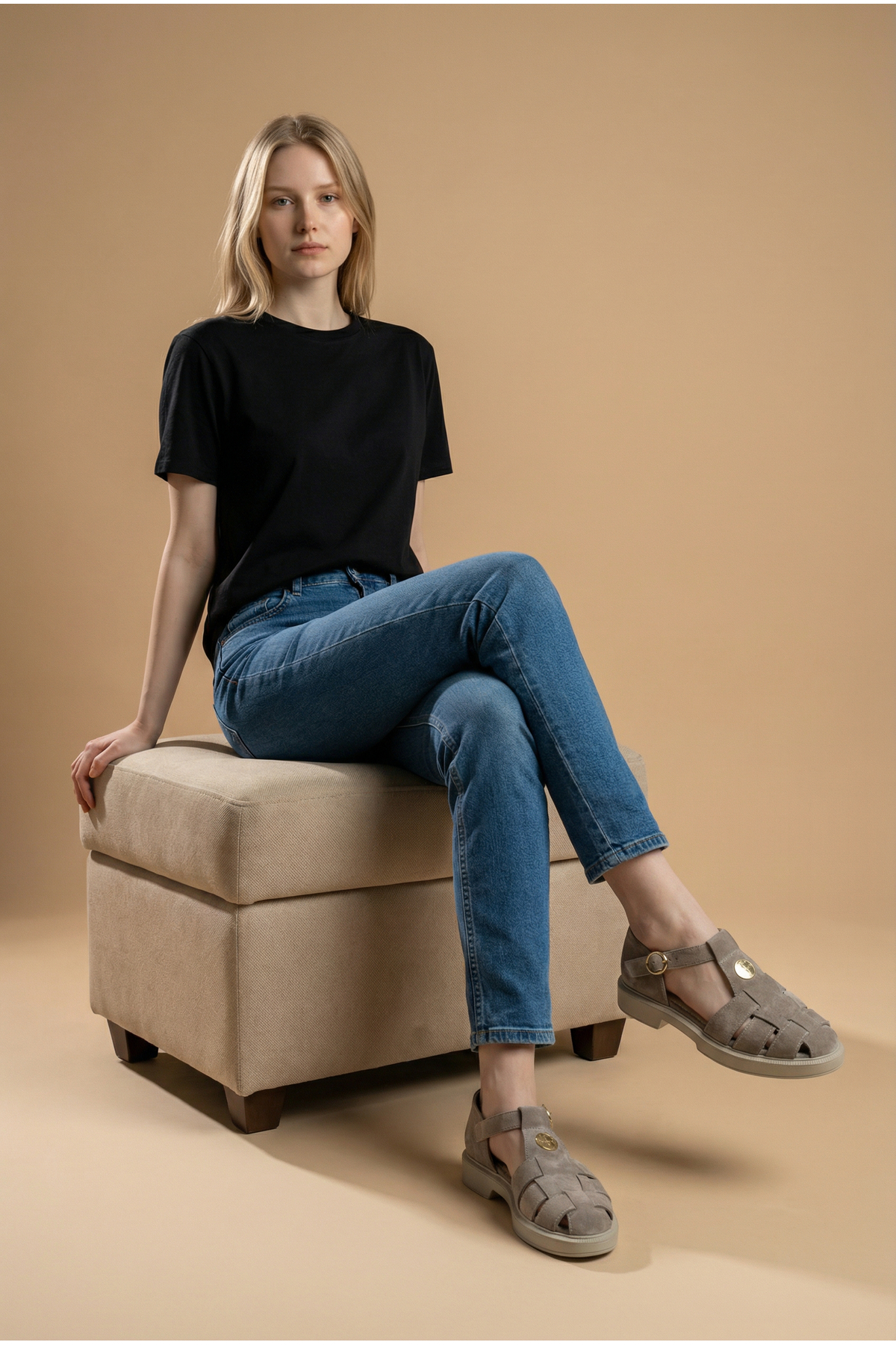 aayak&kabımofficial  Hakiki Deri Rahat Şık Kadın Sandalet - Şıklık Hep Sizinle - Görsel 3