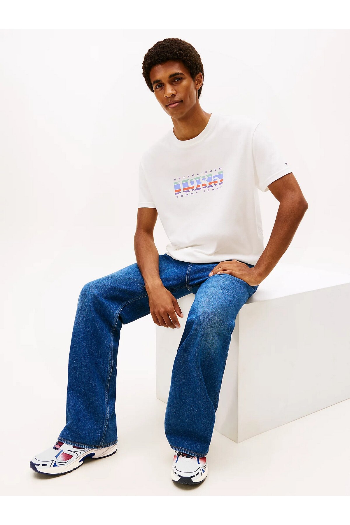 کفش اسنیکر Tommy Hilfiger مردانه پلی استر | تامی هیلفیگر EM0EM01666 - تصویر 8