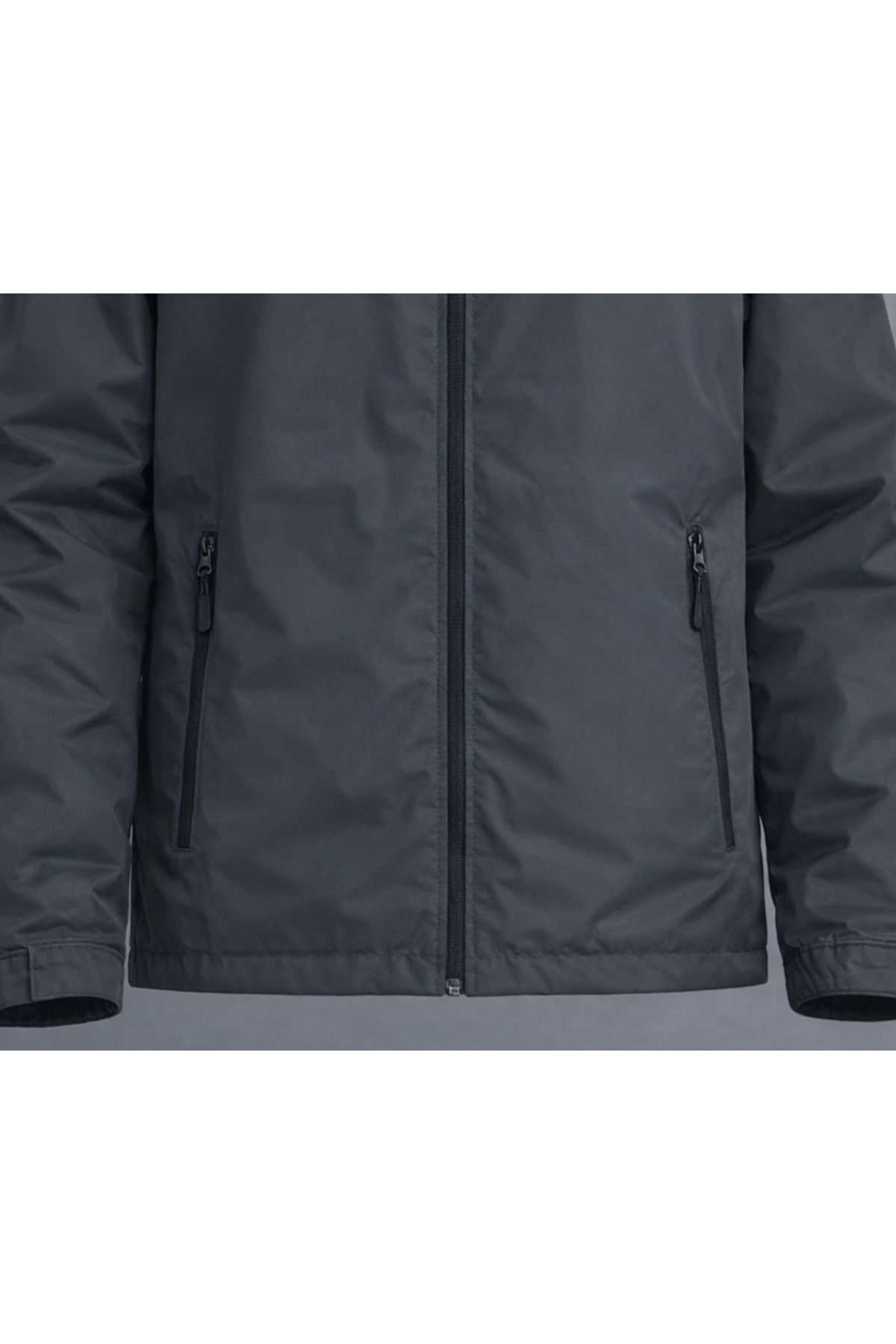DAMGA JEANS  Erkek Basic Günlük Füme Yağmurluk & Rüzgarlık - Görsel 5