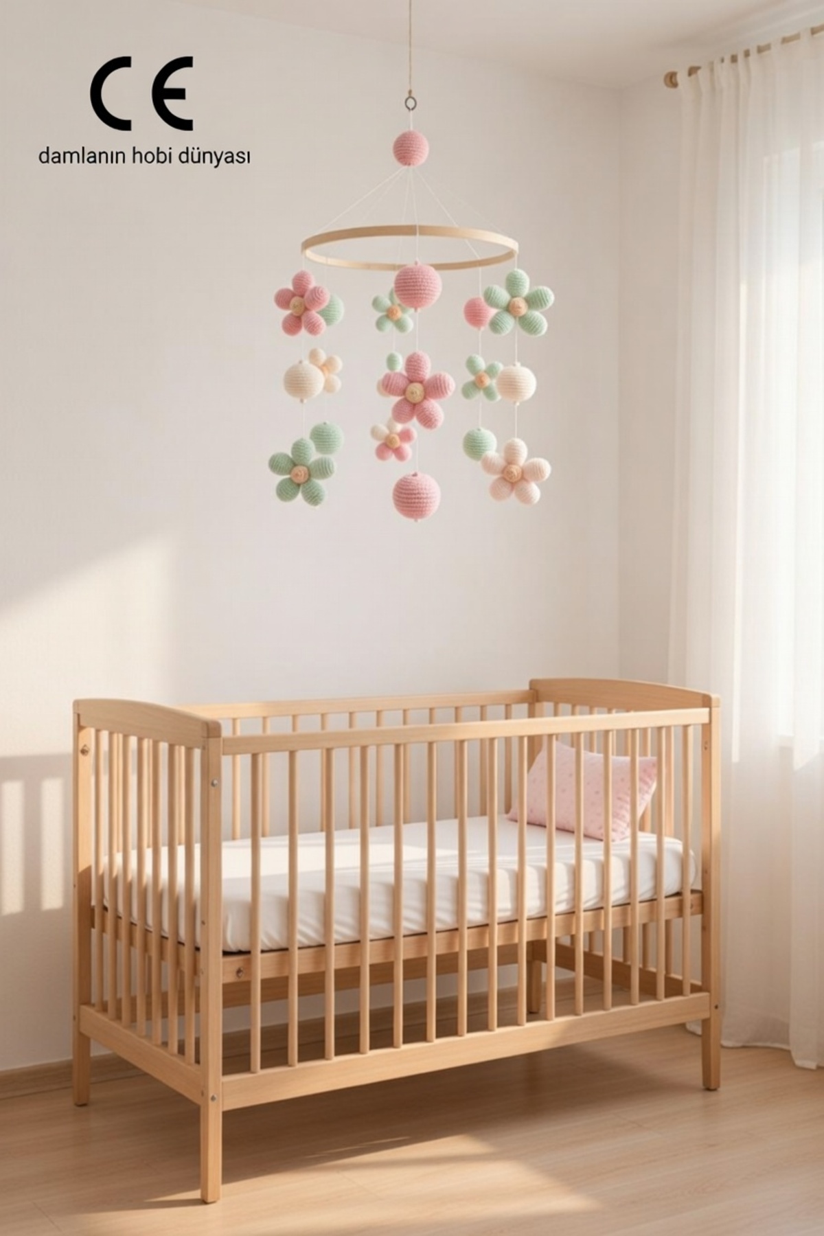 Damla Amigurumi Papatya dönence fotoğrafı 2 (önizleme)