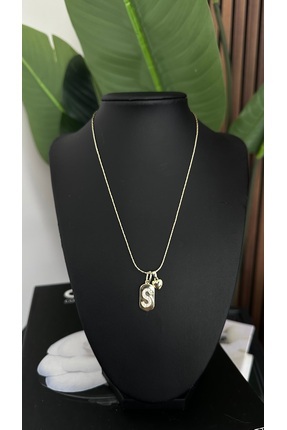 Rüya S Harf Charm Kolye
