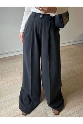 Marka Tensel Kumaş Palazzo Pantolon