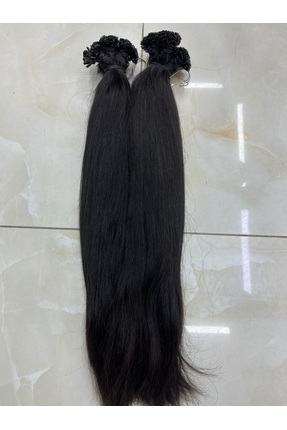 PERUK Doğal renk mikro kaynak saç