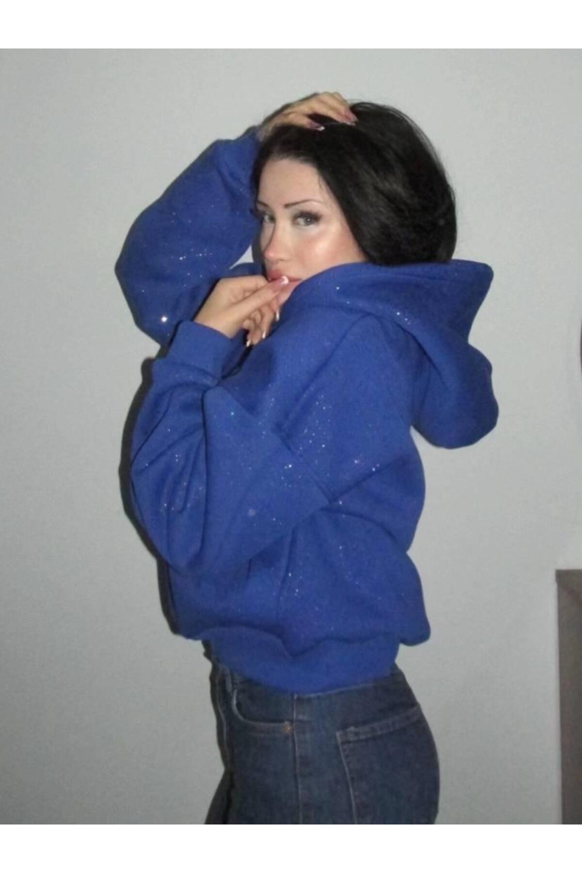 STESSY Simli Owersize Sweat görsel 2