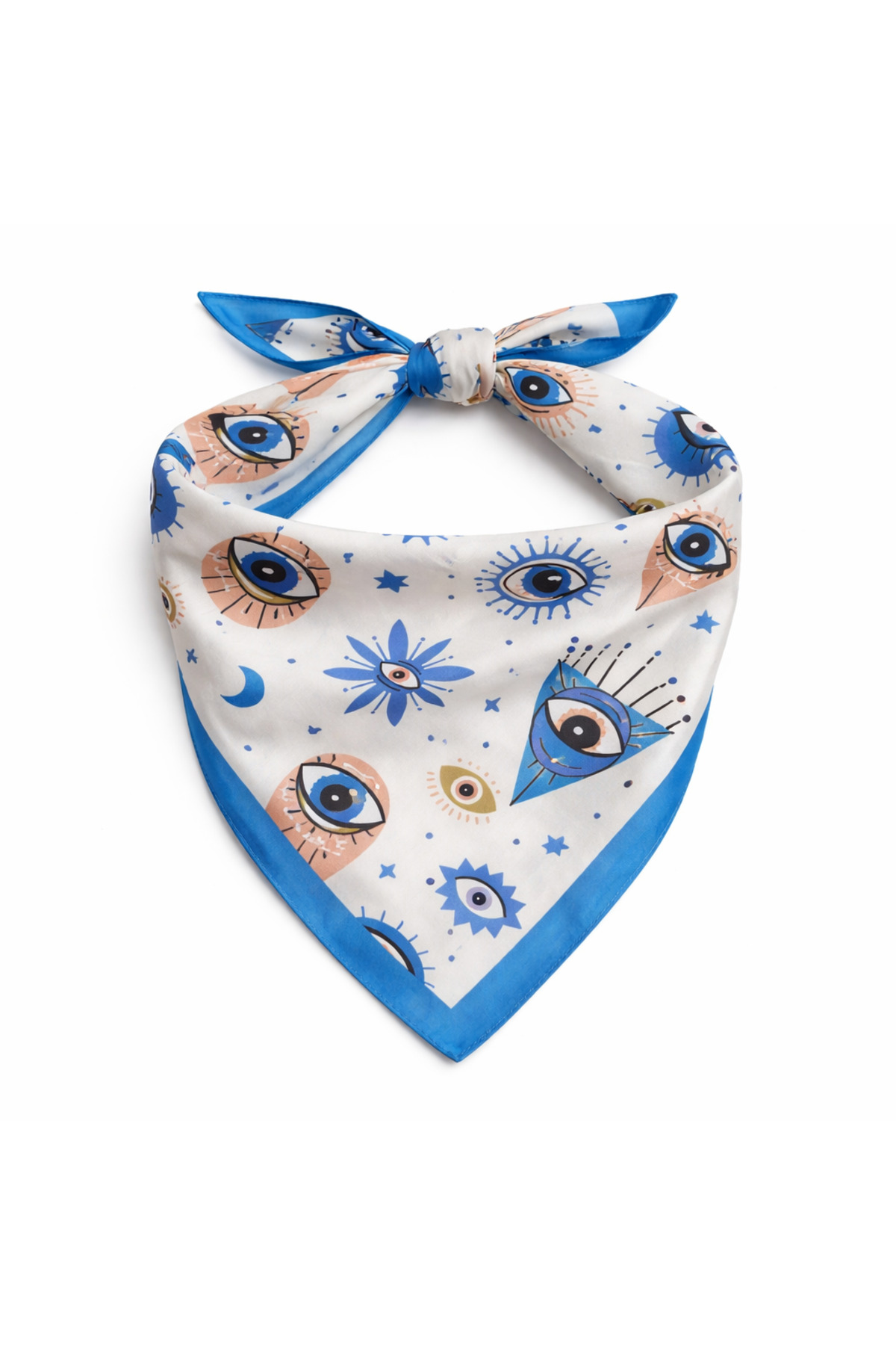 Eye Pattern Scarf Bandana 50x50cm