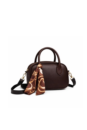 LOVİVA BAGS Mini El & Omuz Çantası – Acı Kahve