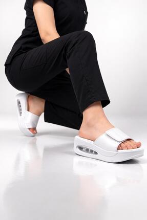 Dr. Mitra Kadın Ortopedik Hava Tabanlı Günlük Terlik – Anatomik Destekli Plat...