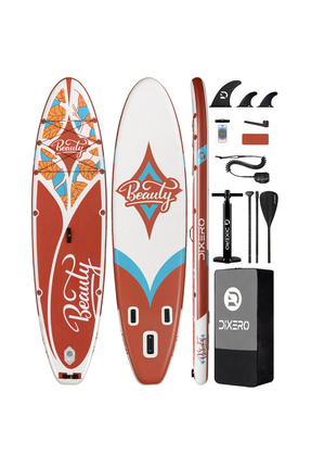 SavaBoards Beauty Brown 11’ Geniş ve Dengeli Şişme Paddle Board 335x84x15 cm ...