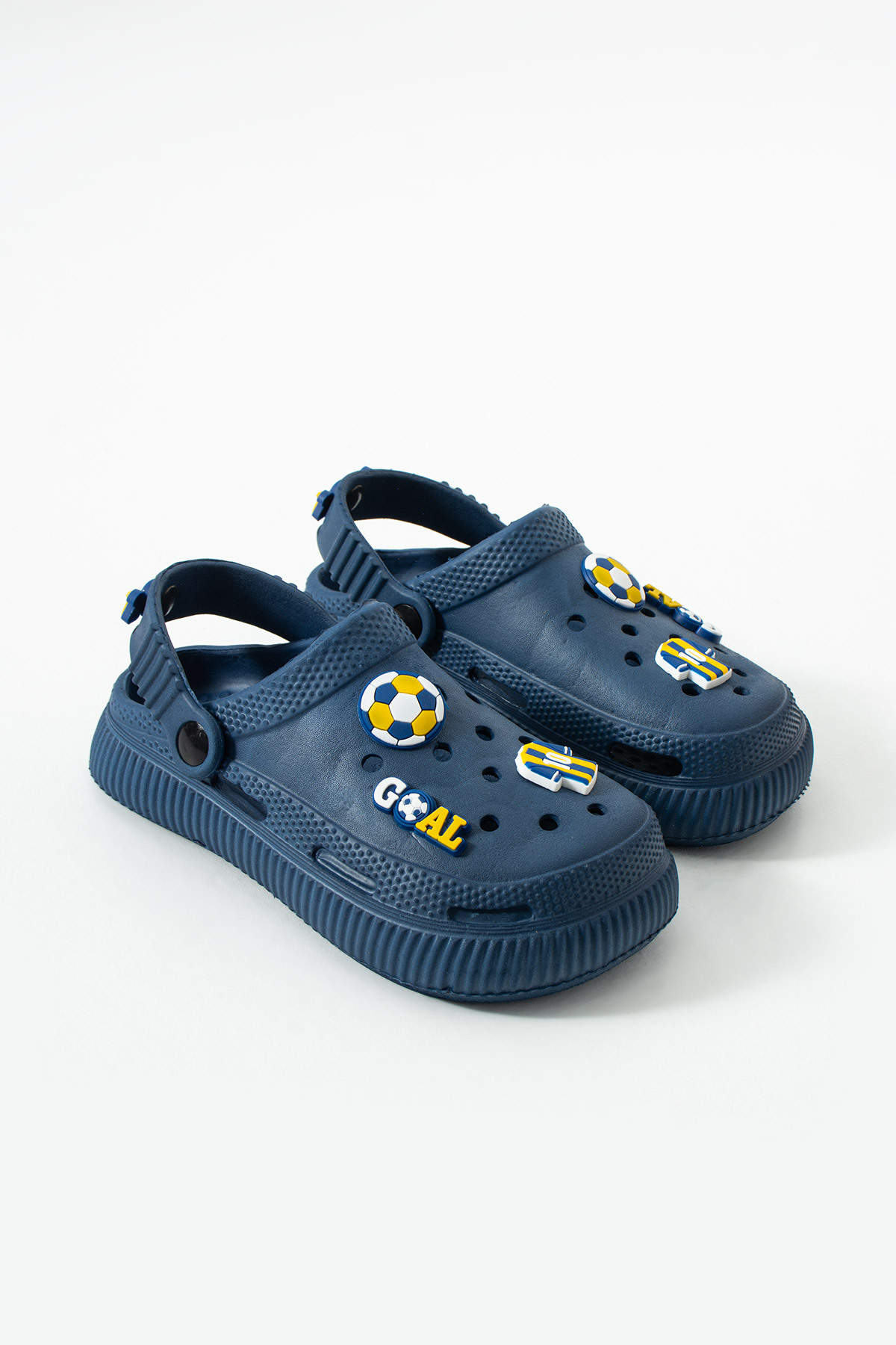 Child/Baby Fan Soccer Theme Backband Anti-Slip Sea Pool Nursery Sandals Slippers