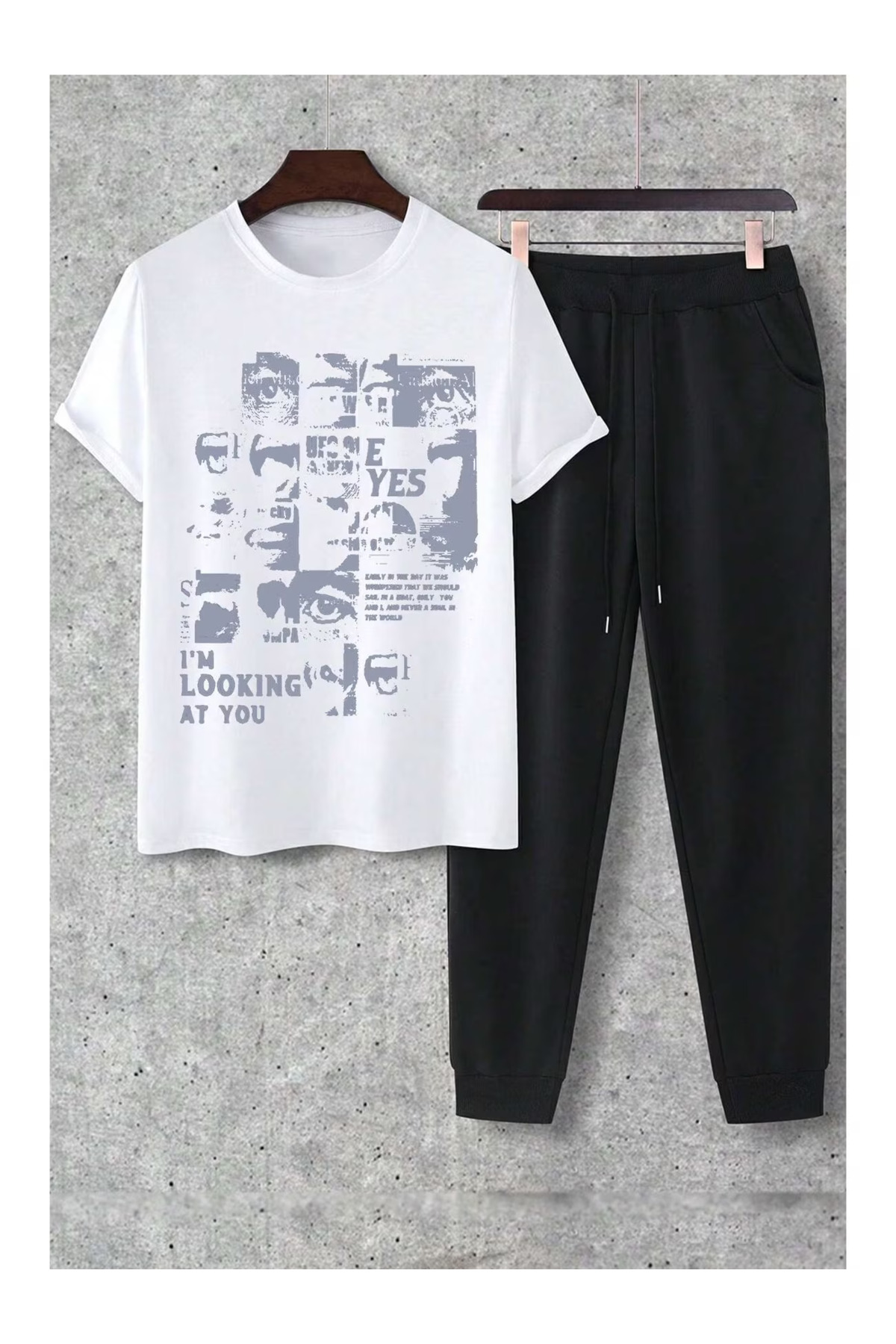 طقم يونيسكس مطبوع