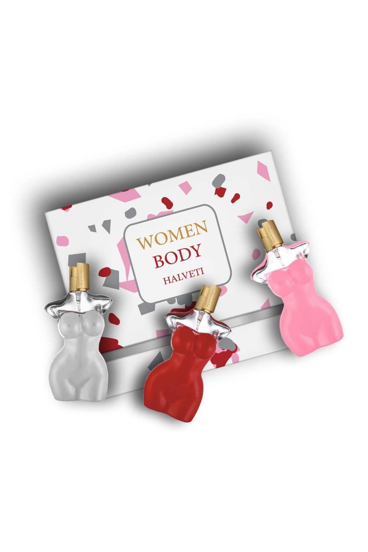 مجموعة عطور هافتي بودي النسائية، 100 زجاجة × 3 مل...