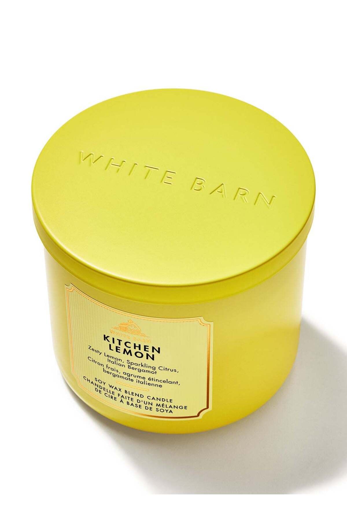 Bath & Body Works Kitchen Lemon 3-Wick Candle