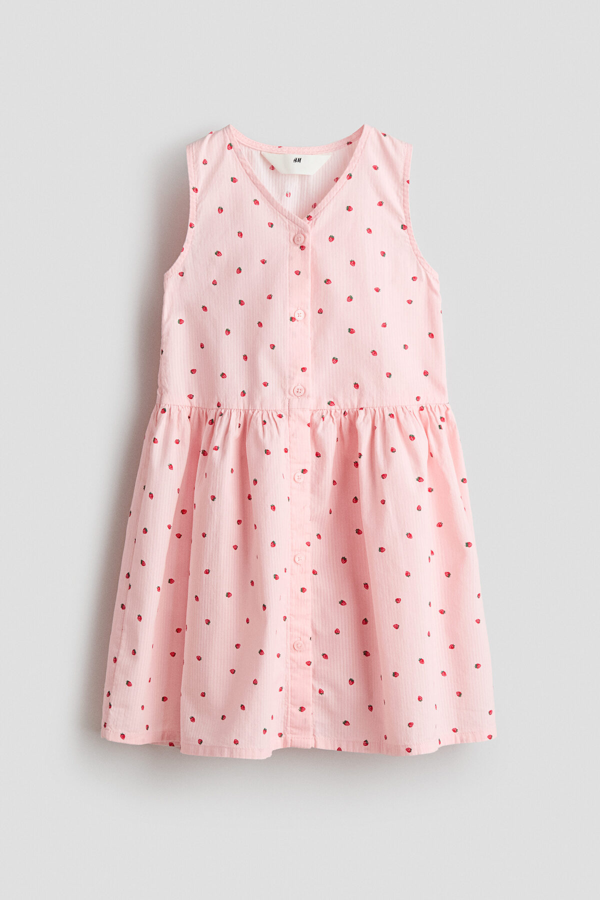 H&M Desenli Gofre Elbise fotoğrafı 4 (önizleme)