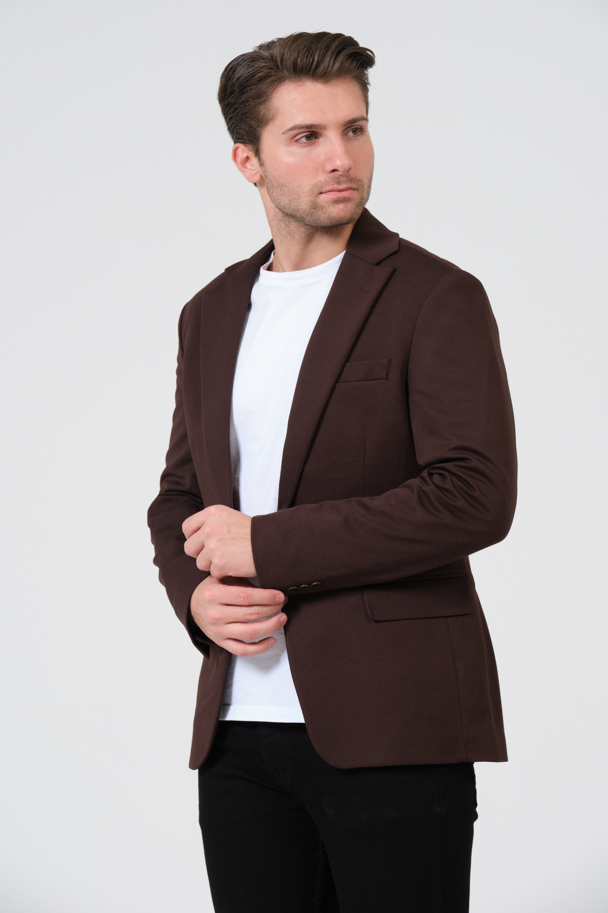 VALUE FASHION  Erkek Ceket, Slim Fit, Astarlı Spor Şık Ceket - Görsel 2