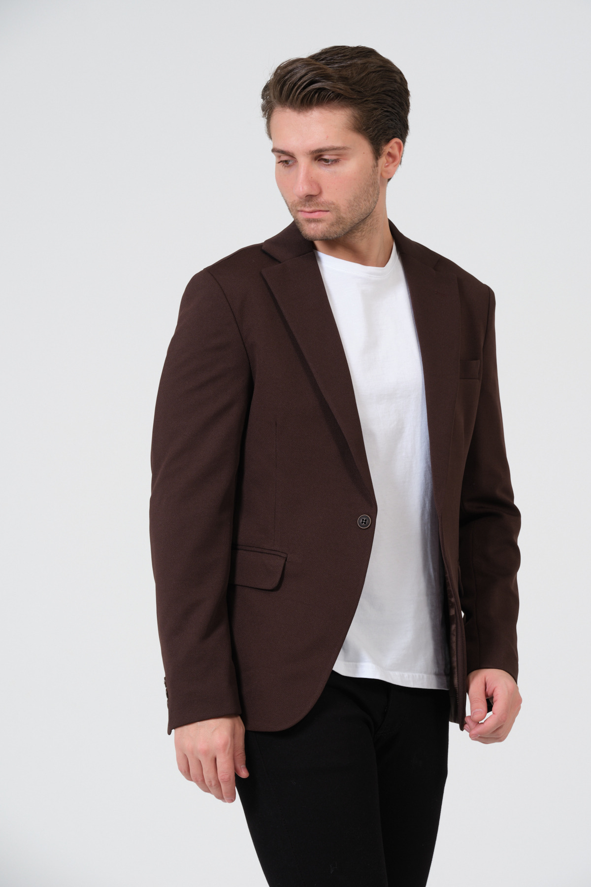 VALUE FASHION  Erkek Ceket, Slim Fit, Astarlı Spor Şık Ceket - Görsel 4