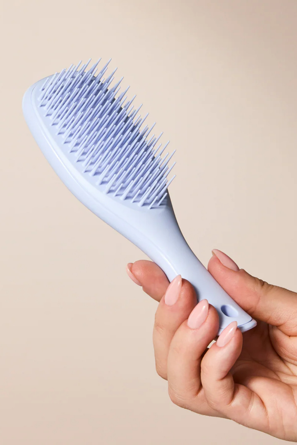 The Ultimate Detangler Digital Lavender Eletriklenme Önleyici Mini Boy Tarak(Düz - Kıvırcık Saçlar) — بنفش 142 — تصویر 6 از 6