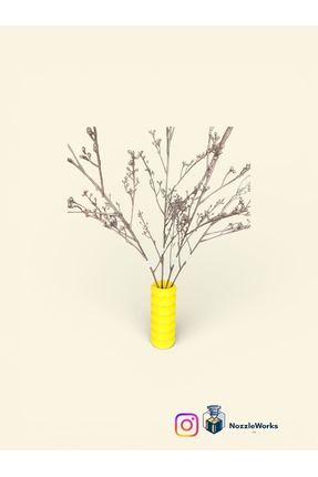 NozzleWorks Modern Spiral Form Dekoratif Vazo