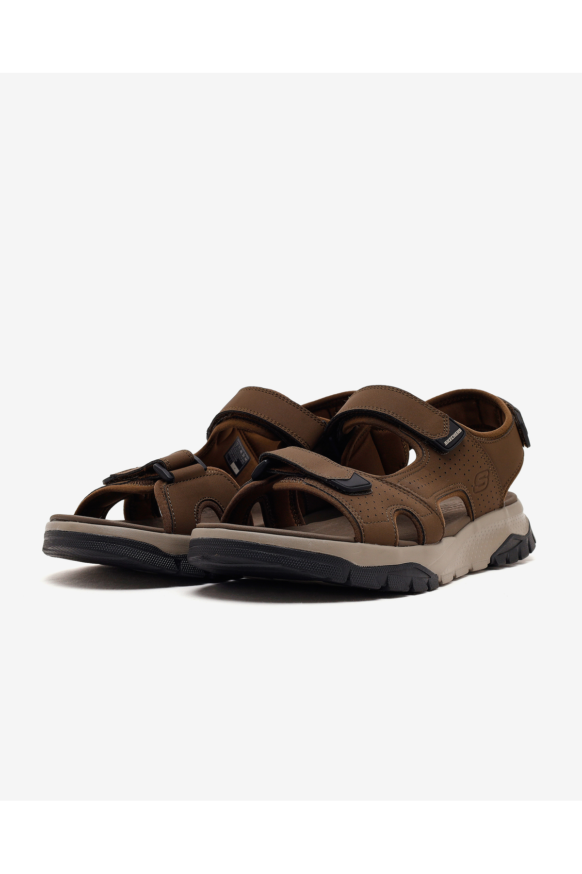 SKECHERS WAGNER Erkek Kahverengi Sandalet 205724 BRN görsel 3