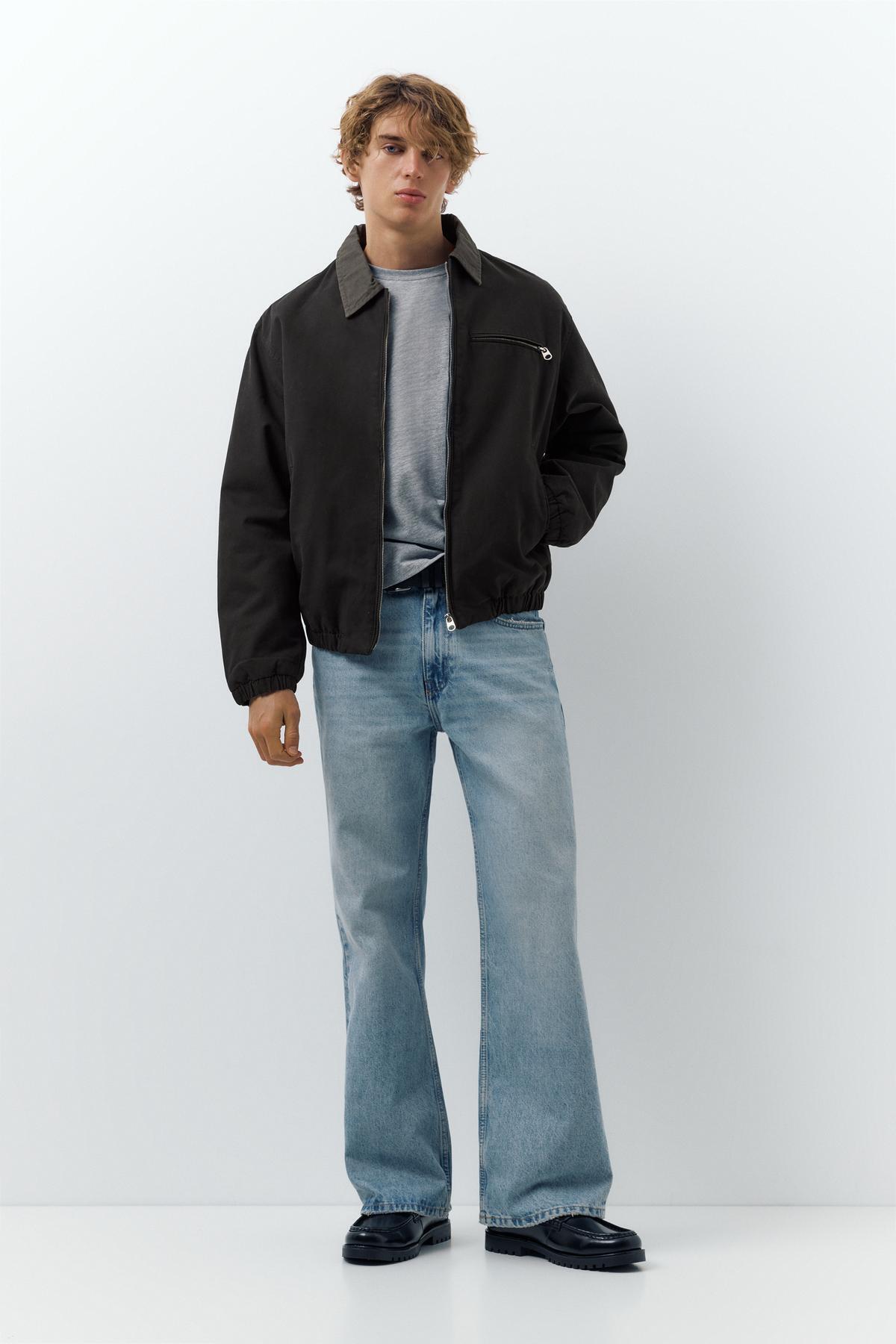 Pull & Bear  Kontrast yakalı ceket - Görsel 2