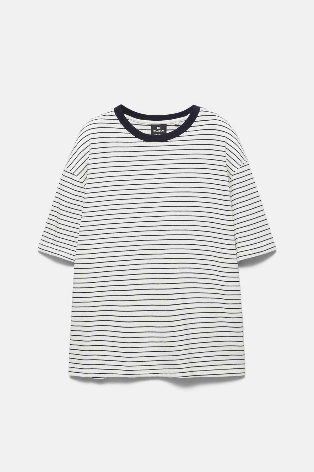 Pull & Bear  Premium kısa kollu tişört - Görsel 6